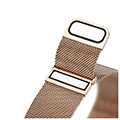 dux ducis milanese steel magnetic strap for samsung galaxy watch huawei honor xiaomi 22mm gold extra photo 1