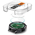 spigen glass tr ez fit 2 pack for samsung galaxy watch6 classic 47mm extra photo 3