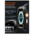 spigen lock fit black for apple watch ultra 2 ultra 49mm extra photo 3