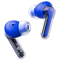 soundpeats bluetooth earphones clear blue extra photo 2