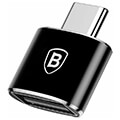 baseus mini adapter usb female to type c male converter black extra photo 3