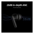 qcy t13 anc 2 tws 28db active noise canceling 10mm drivers bt 53 30h true wireless black extra photo 2