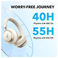 anker soundcore space one headphone white extra photo 5