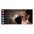 smartwatch zeblaze vibe 7 lite 49mm with heart rate black extra photo 4