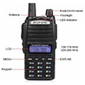 walkie talkie baofeng uv 82x extra photo 3