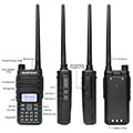 walkie talkie baofeng dr 1801uv extra photo 2