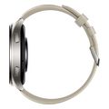 xiaomi watch 2 bluetooth titan gray case with white leather strap extra photo 4