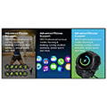 smartwatch zeblaze ares 3 plus 49mm with heart rate black extra photo 2