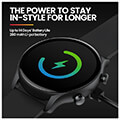 smartwatch zeblaze btalk 3 plus 139 with heart rate black extra photo 5