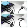 4smarts usb type c type a multi charging cable 4 in 2 12m black extra photo 5