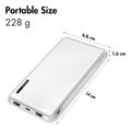 logilink pa0316w powerbank 10000 mah 2x usb ausb cmicro usbwith quick charge functionwhite extra photo 3