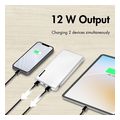 logilink pa0316w powerbank 10000 mah 2x usb ausb cmicro usbwith quick charge functionwhite extra photo 4