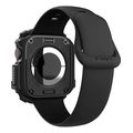 spigen rugged armor matte black for apple watch 10 42mm extra photo 2