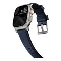 nomad rugged strap atlantic blue silver for apple watch ultra extra photo 2