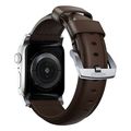 nomad traditional band silver brown for apple watch ultra extra photo 3