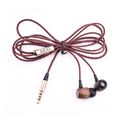 akai bte w200f kafe bamboo in ear akoystika handsfree me kalodio 12m extra photo 1