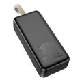 hoco powerbank j111b 30000mah 2x usb type c black extra photo 1