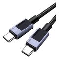 ugreen charging cable 240w l513 type c type c space gray 1m 45067 extra photo 1