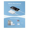 powerbank anker maggo slim 10000mah 30w pd fqi wireless charging white a1664h21 extra photo 2