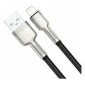 baseus cafule usb a to lightning cable metal series 18w 24a 025m black caljk 01 extra photo 1