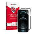 forcell flexible nano glass 5d for iphone 12 pro max black photo