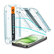 spigen glass tr ez fit 2 pack transparency for iphone 15 plus photo