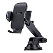 baseus ultracontrol go series clamp type phone holder suction cup black photo