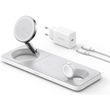 anker maggo 3 in 1 wireless charging pad white 15w photo