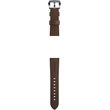 nomad traditional band silver brown for apple watch ultra photo