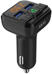 akai fmt 20bt fm transmitter bluetooth handsfree car kit photo