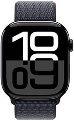 apple watch 10 gps jet black mwwg3 42mm ink black sport loop photo