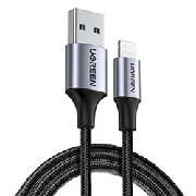ugreen charging cable mfi us199 i6 black 1m 60156 24a photo