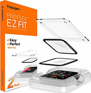 spigen pro flex ez fit 2 pack for apple watch 6 se 5 4 40 mm photo