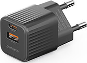4smarts wall charger voltplug duos mini pd 2x usb 20w black photo
