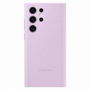 silicone case for samsung galaxy s23 ultra s918 lilac ef ps918tv photo