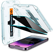 spigen glass ez fit privacy 2 pack for iphone 14 pro max photo