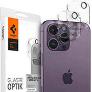 spigen glass optik 2 pack clear for iphone 14 pro iphone 14 pro max photo