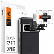 spigen glass tr ez fit optik black 2 pack for google pixel 8 photo