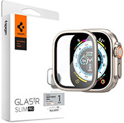 spigen glass tr slim pro 1 pack titanium for apple watch ultra 2 ultra 49mm photo