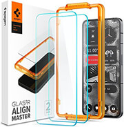 spigen glass tr alignmaster 2 pack for nothing phone 2 photo