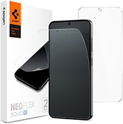 spigen neo flex solid hd transparency 2 pack for samsung galaxy s24  photo