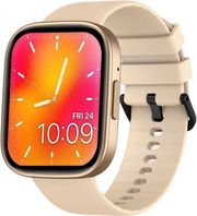 smartwatch zeblaze gts 3 plus with heart rate gold photo