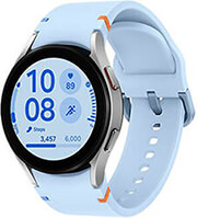 samsung galaxy watch fe 40mm silver blue strap photo