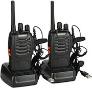 walkie talkie baofeng bf 88e set of 2 photo