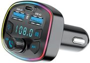 forever fm transmitter bluetooth tr 360 black photo