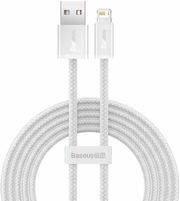 baseus dynamic series usb a to lightning cable 18w 24a 1m white cald000402 photo