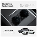 spigen tesla center console cup holder insert 2021 2022 black for model y 3 extra photo 9