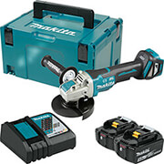 goniakos troxos mpatarias makita 18v 125mm 2x 5ah li ion makpac balitsa dga519rtj photo