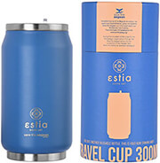 estia thermos travel cup save the aegean 300ml denim blue 01 16838 photo