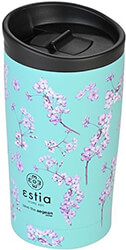 estia thermos travel mug save the aegean 350ml blossom green 01 20446 photo